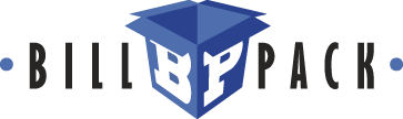 Logo de BillPack, empresa cliente de WASP ERP